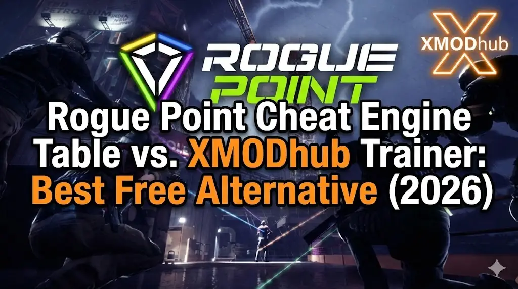 Rogue Point Cheat Engine Table vs. XMODhub Trainer: Best Free Alternative (2026)