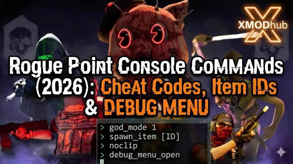 Rogue Point Console Commands (2026): Cheat Codes, Item IDs & Debug Menu