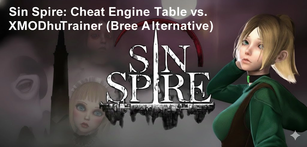 Альтернатива WeMod для Sin Spire, читы Sin Spire для Game Pass, редактор сохранений Sin Spire, безопасен ли Cheat Engine, трейнер Sin Spire без вирусов, расположение файлов сохранений Sin Spire.