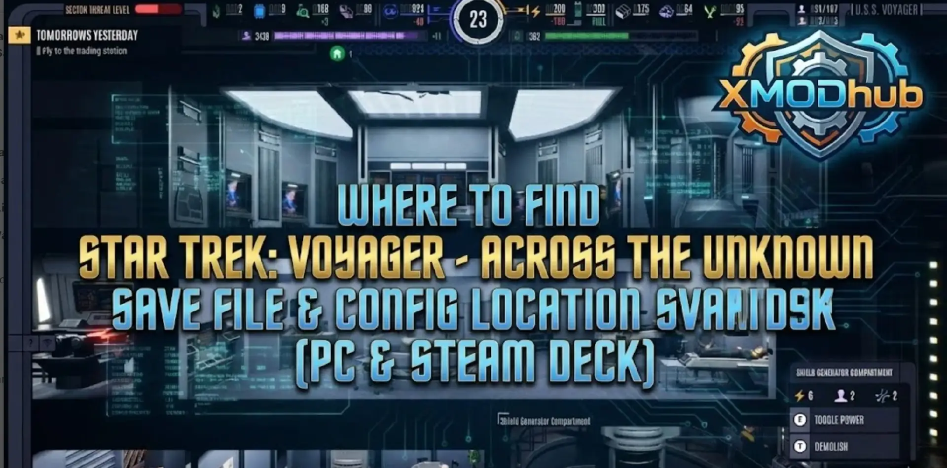 Where to Find Star Trek: Voyager – Across the Unknown Save File & Config Location (PC & Steam Deck)