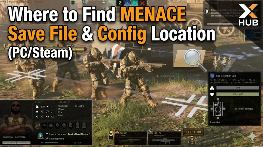 Where to Find MENACE Save File & Config Location (PC/Steam)