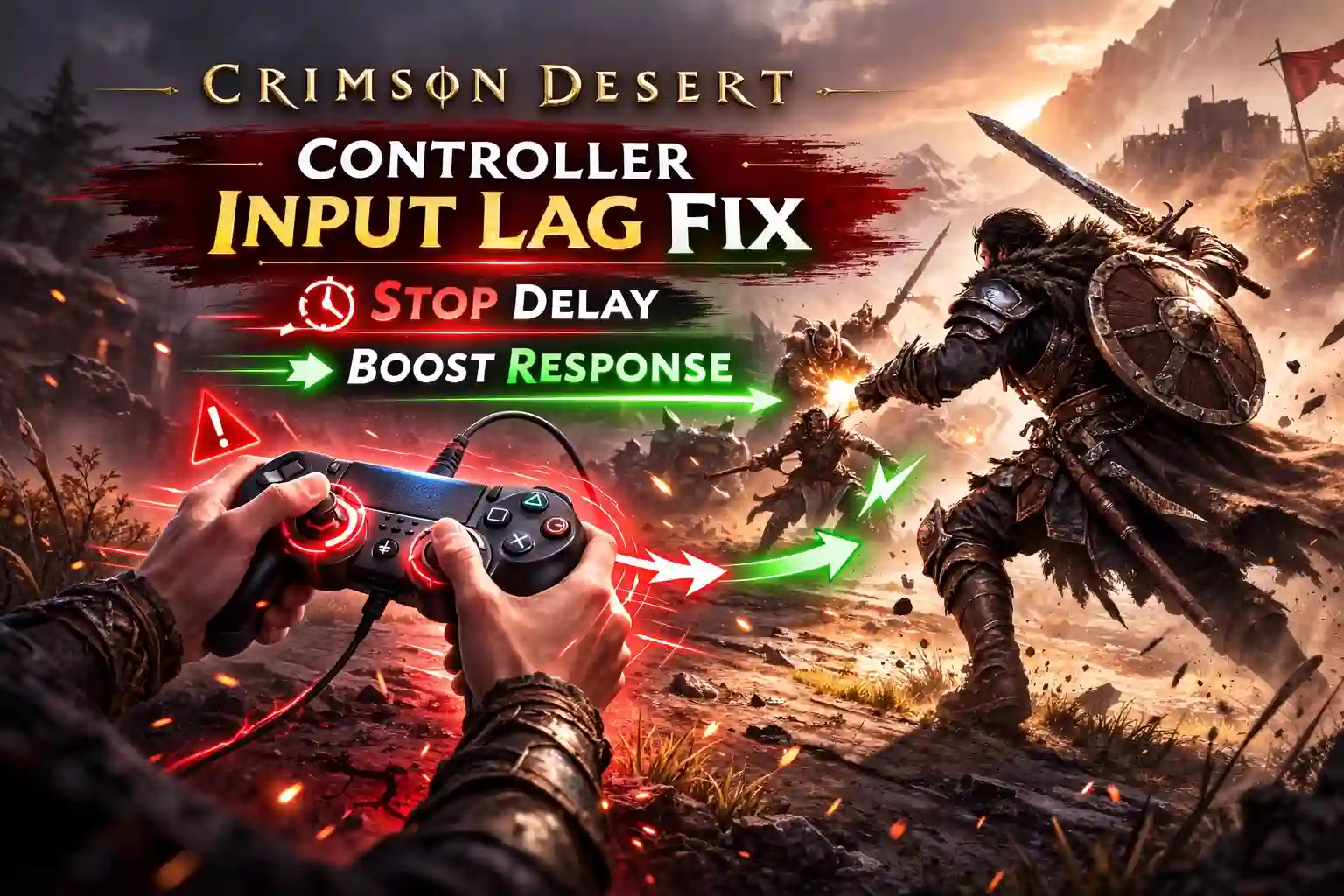 Crimson Desert Controller Input Lag Fix: Stop Delay & Boost Response