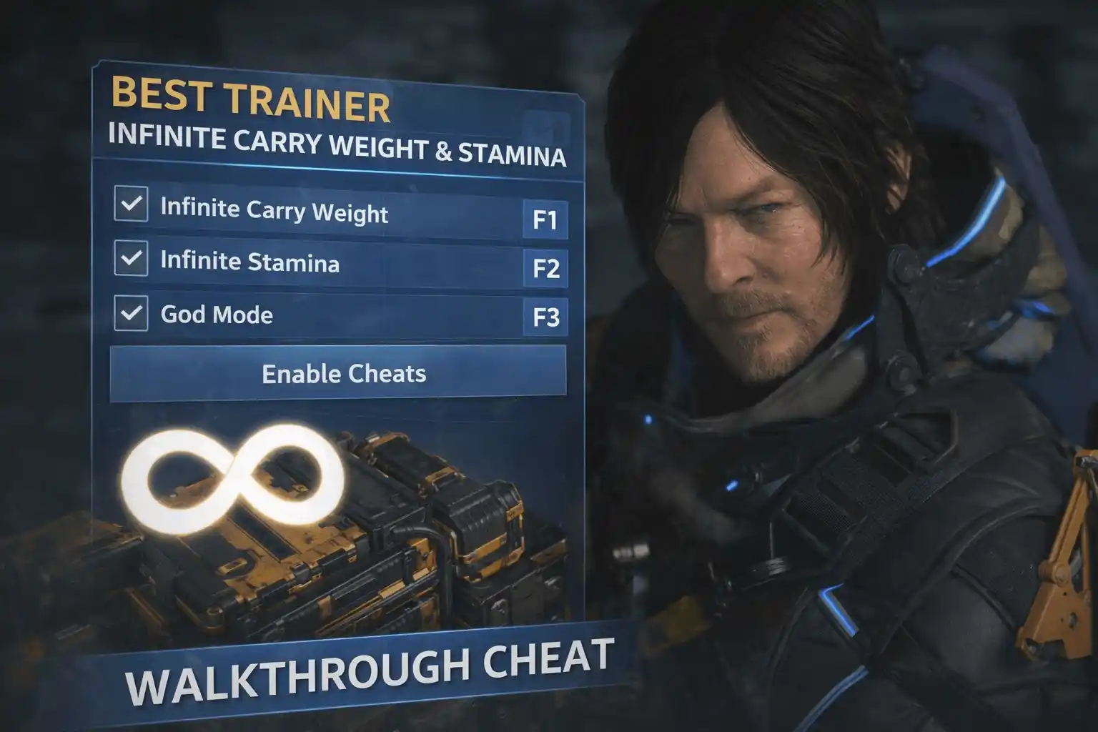 Death Stranding 2 Walkthrough Cheat: Best Trainer for Infinite Carry Weight & Stamina