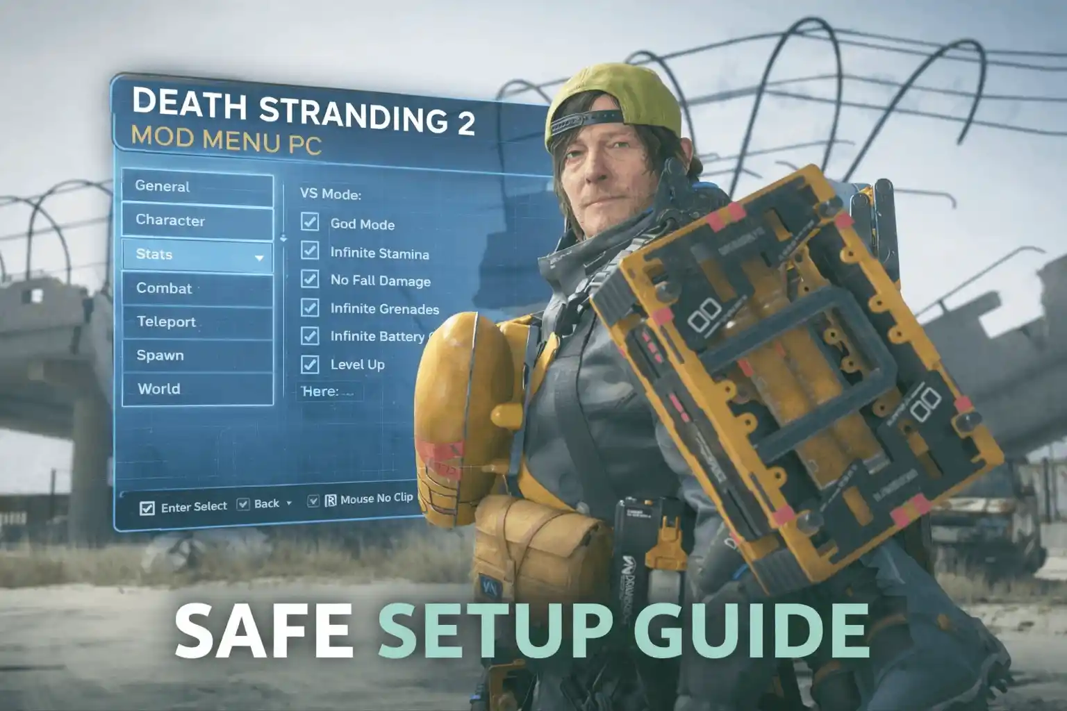 Death Stranding 2 mod menu pc: Safe Setup Guide