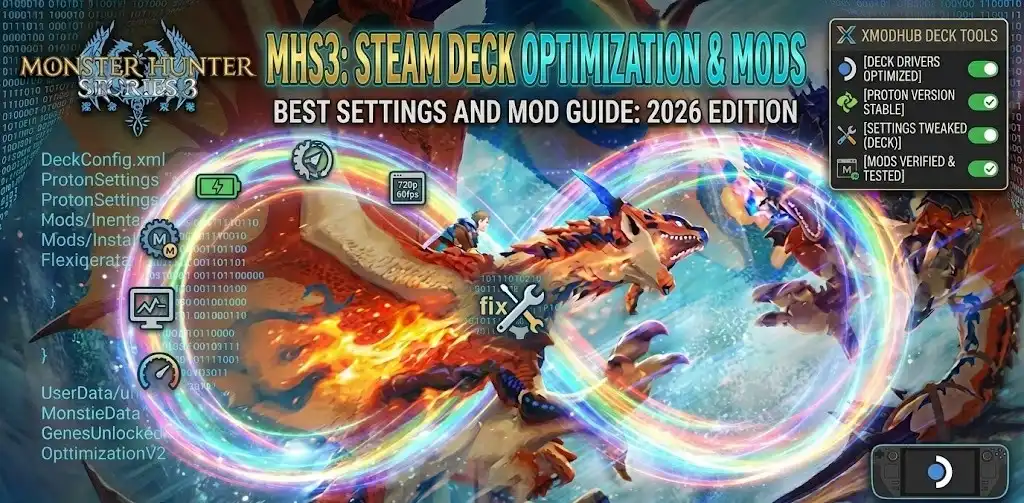 MHS3 Steam Deck Best Settings and Mods: 2026 Guide