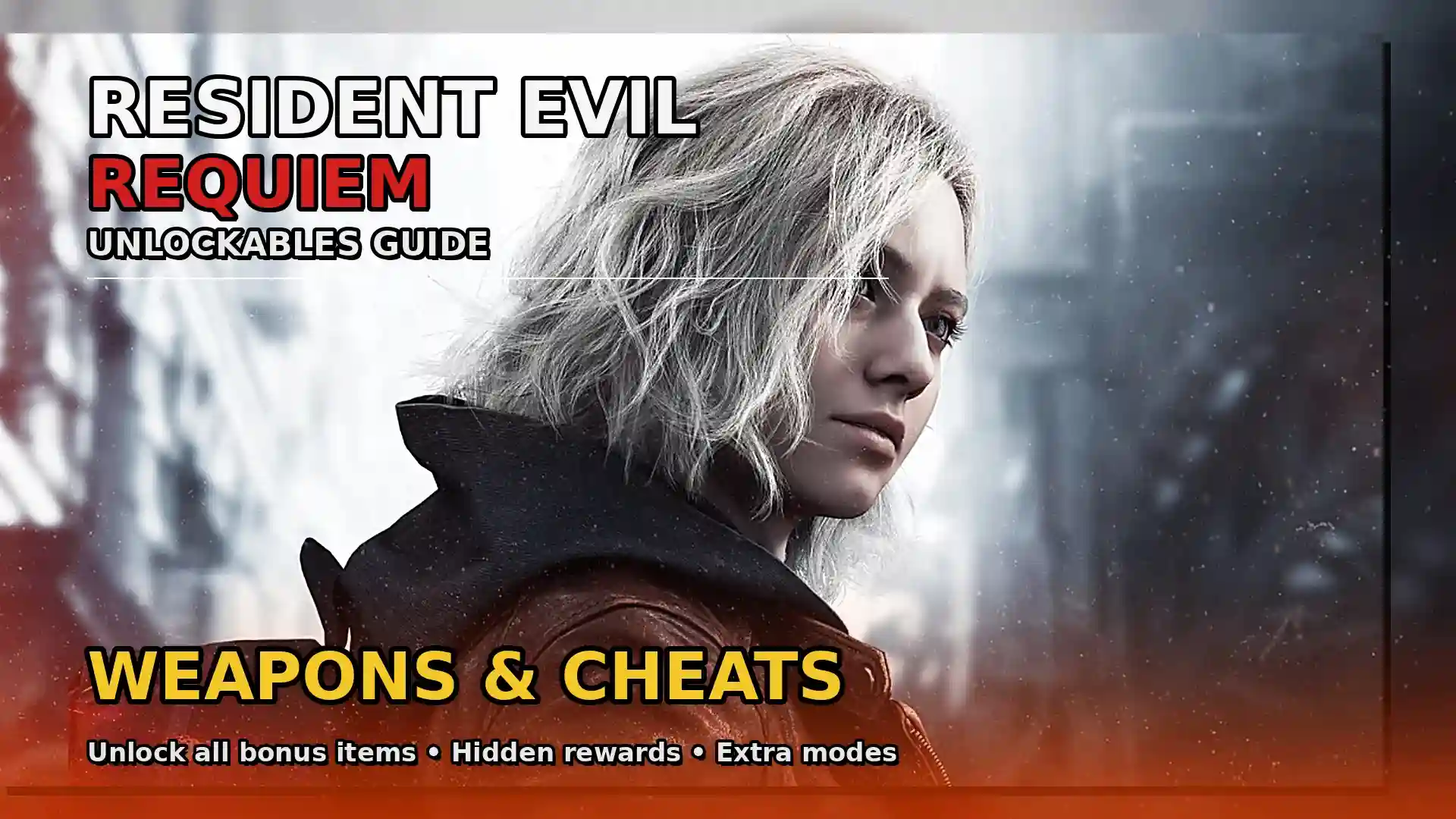 Resident Evil Requiem Unlockables Guide: Weapons & Cheats