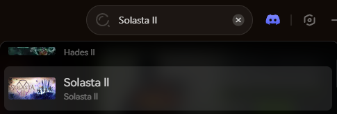 Поиск Solasta II