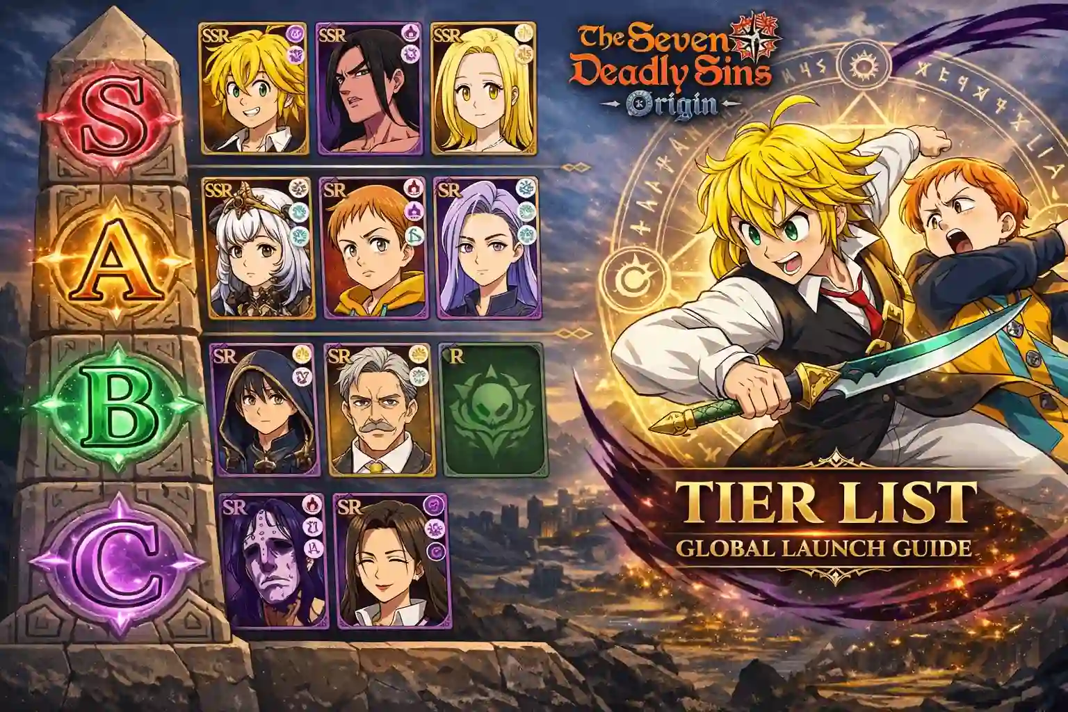 The Seven Deadly Sins: Origin Tier List: S-Tier Guide (2026)