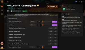 XMODHUB for RACCOIN: Coin Pusher Roguelike