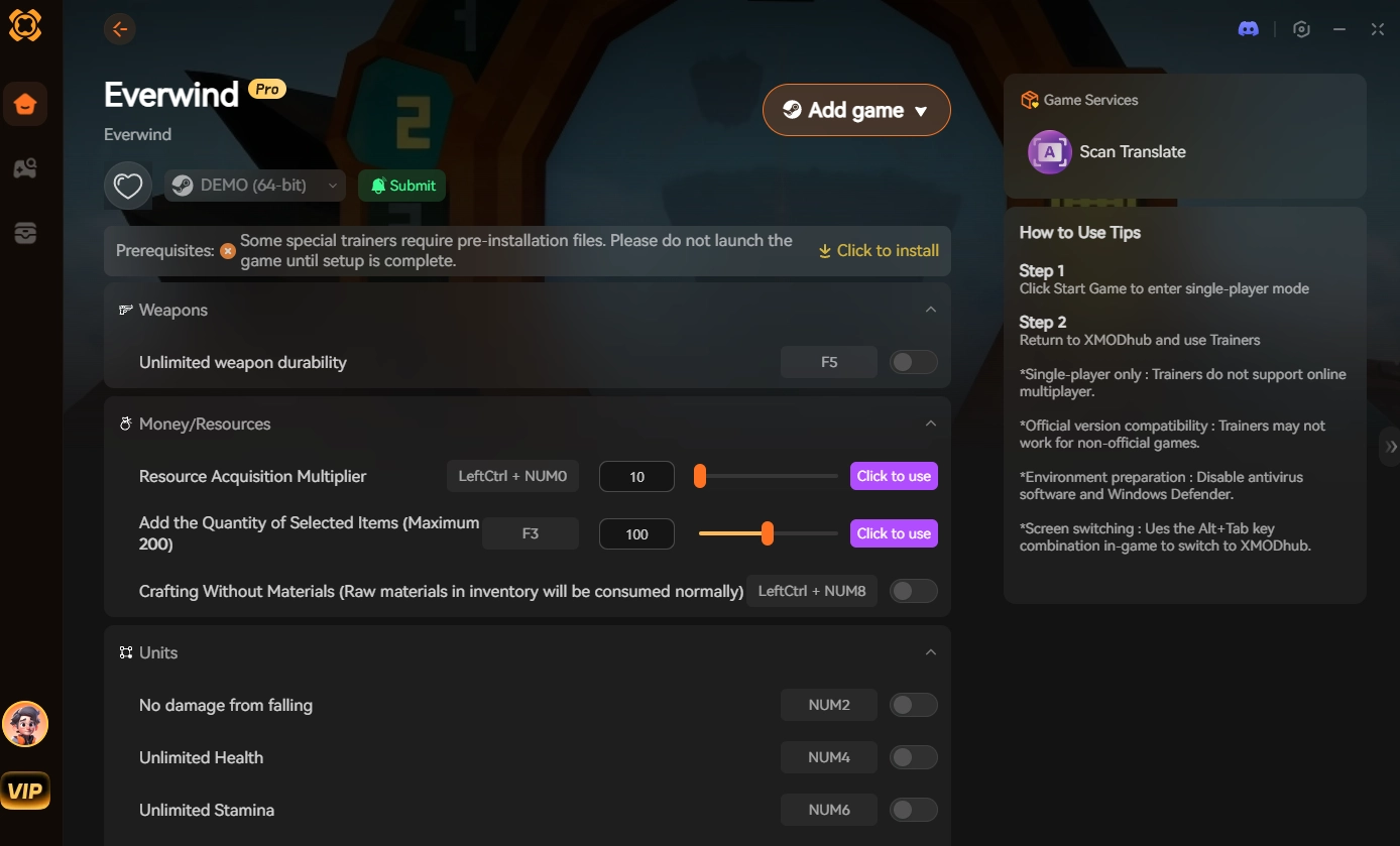 Everwind Walkthrough Cheats: God Mode & PC Trainer Guide