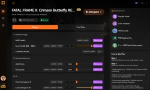 XMODHUB for Fatal Frame 2 Crimson Butterfly Remake