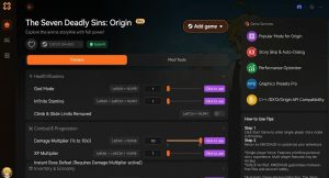 XMODHUB for The Seven Deadly Sins: Origin