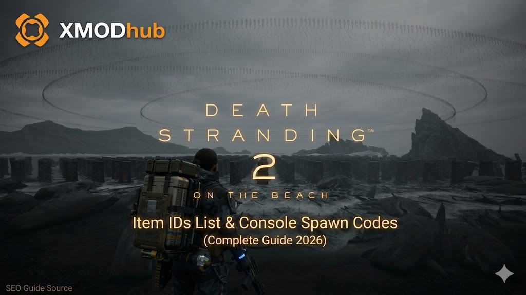 The XMODhub company logo, featuring a orange stylized quad-link icon next to the text "XMODhub" where "XMOD" is white and "hub" is orange, on a dark grey background.