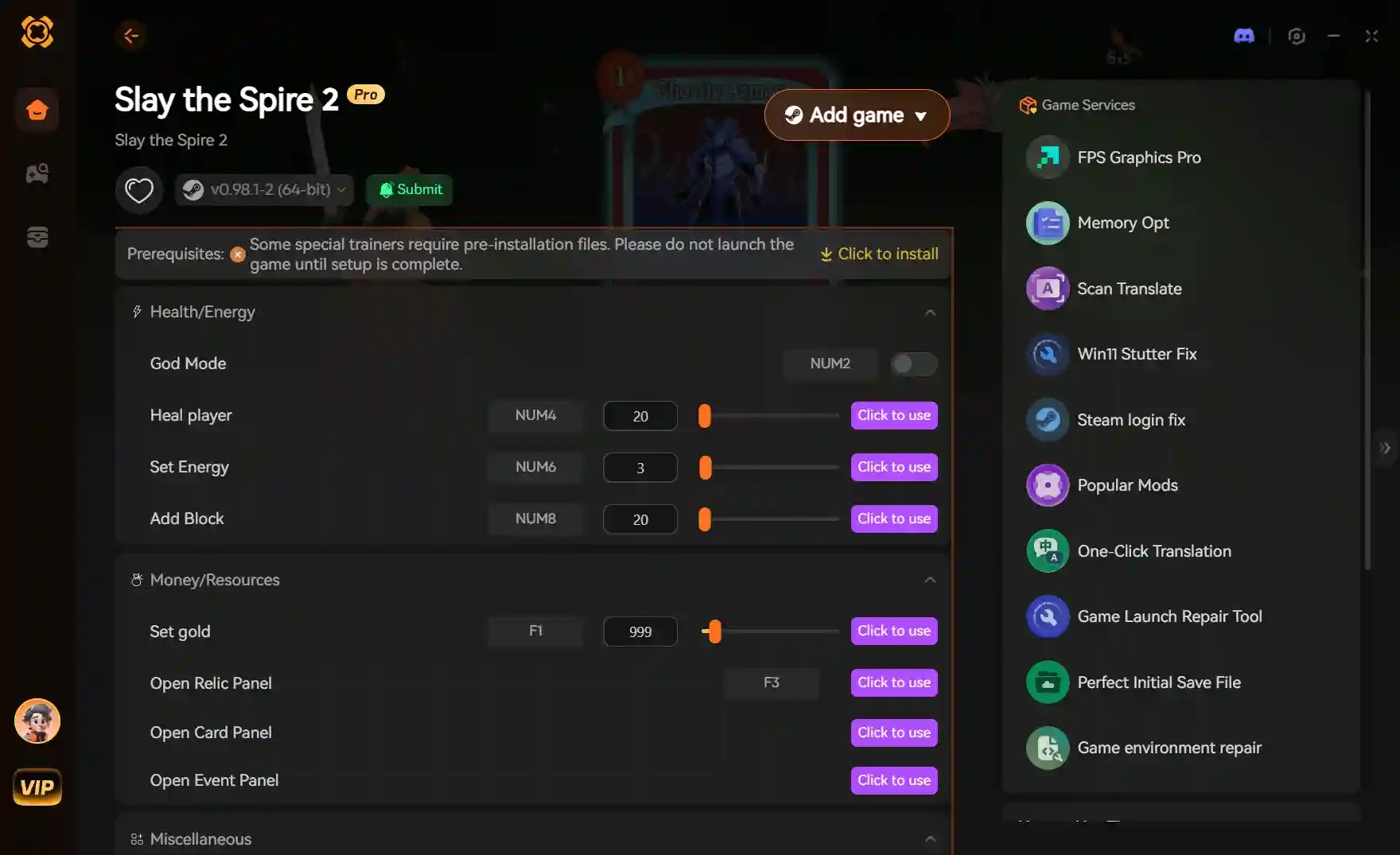 Slay the Spire 2 Game Environment Repair Tool