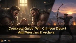 《赤色沙漠》完整攻略:教你如何在腕力比賽(比手腕)與射箭競賽中獲勝
