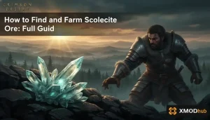 Crimson Desert: Cómo encontrar y farmear mineral de escolecita — Guía completa