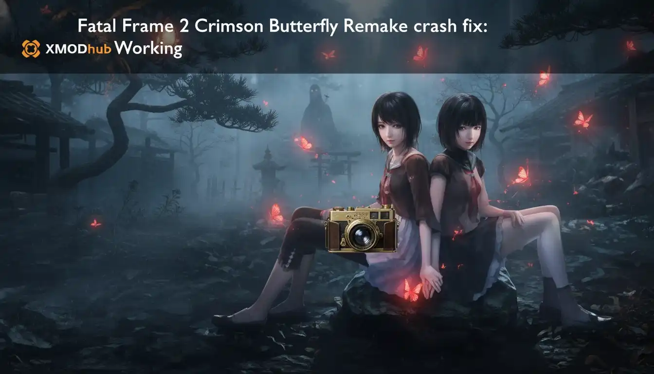 Fatal Frame 2 Crimson Butterfly Remake crash fix: Working