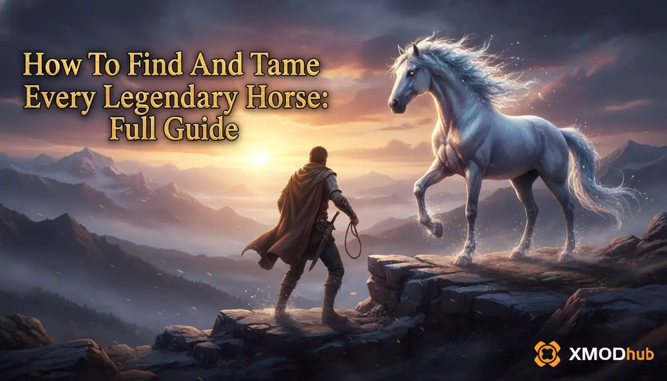 How To Find And Tame Every Legendary Horse: Full Guide