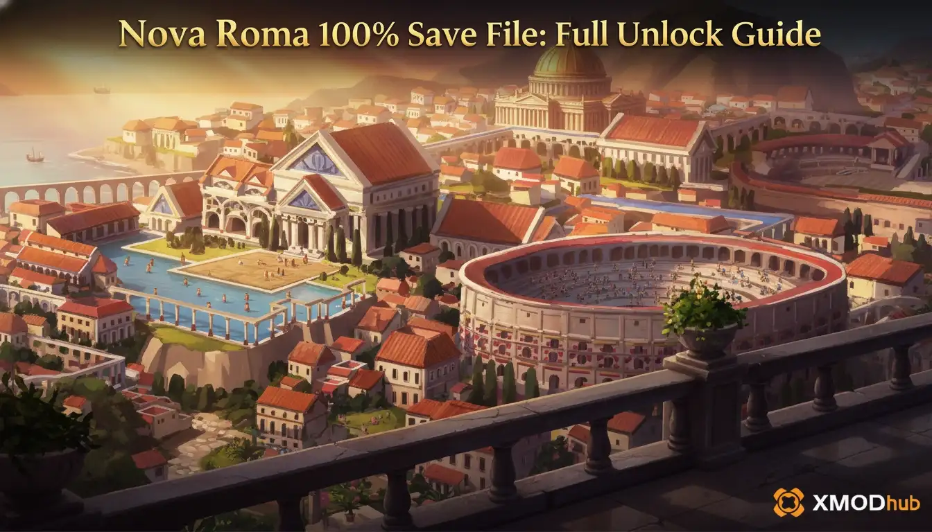 Nova Roma 100% Save File: Full Unlock Guide