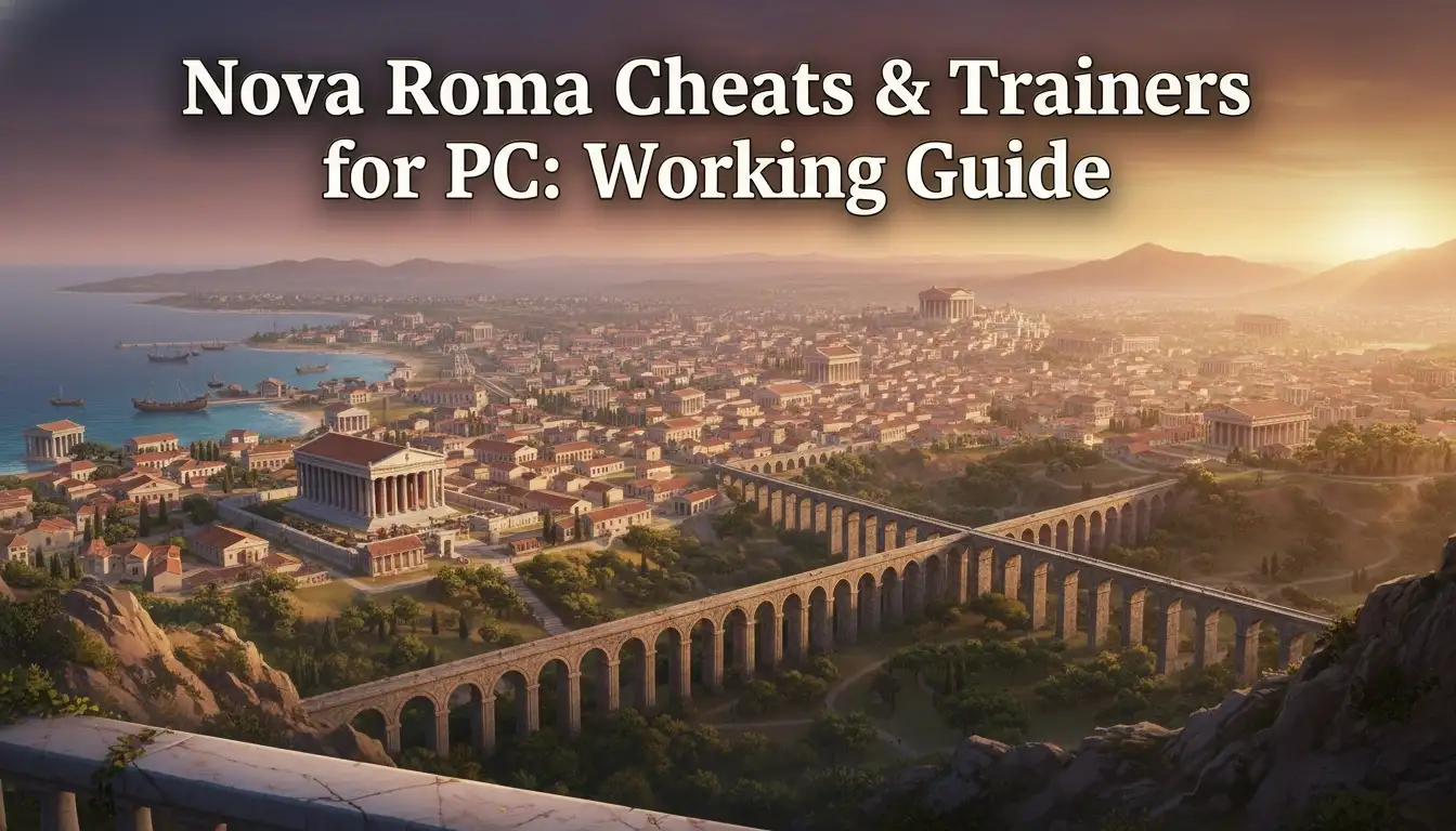 Nova Roma Cheats & Trainers for PC: Working Guide