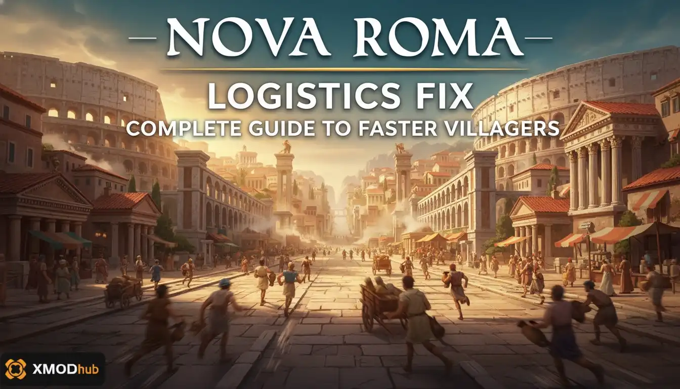 Nova Roma Logistics Fix Complete Guide to Faster Villagers