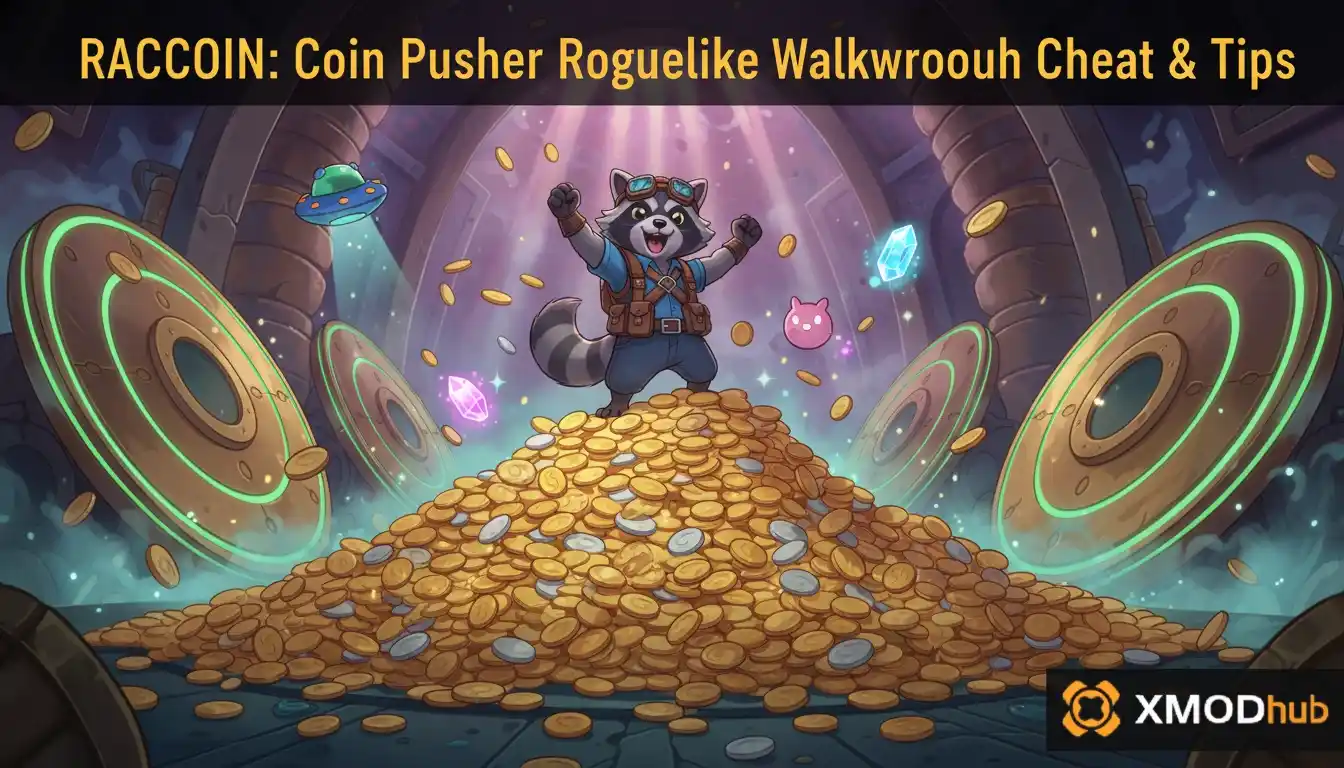 RACCOIN: Coin Pusher Roguelike Walkthrough Cheat & Tips