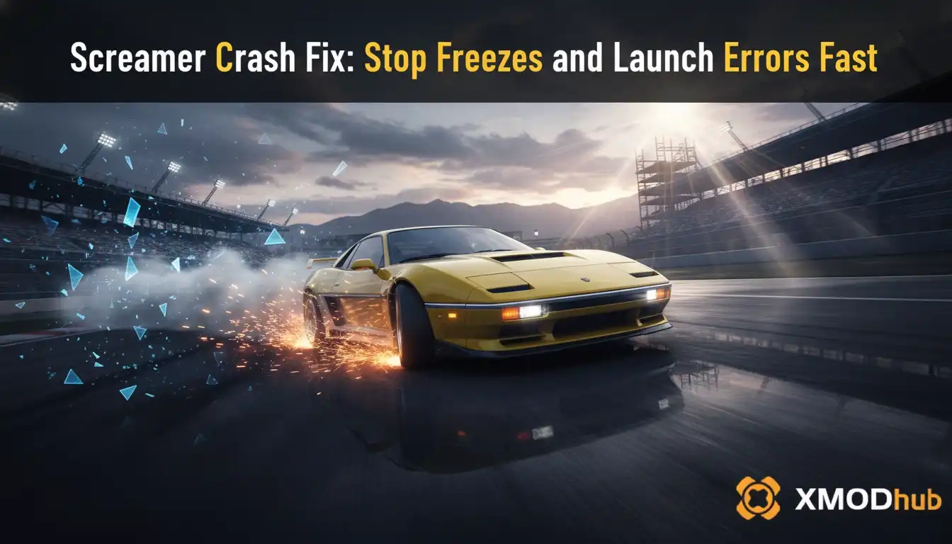 Screamer Crash Fix: Stop Freezes and Launch Errors Fast