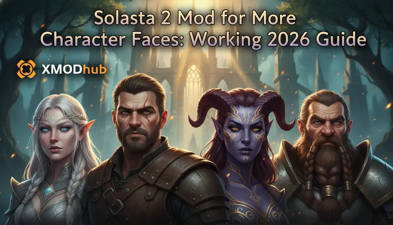 Solasta 2 Mod for More Character Faces: Working 2026 Guide