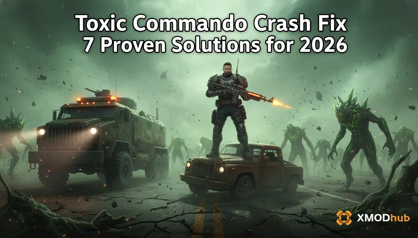 Toxic Commando Crash Fix 7 Proven Solutions for 2026