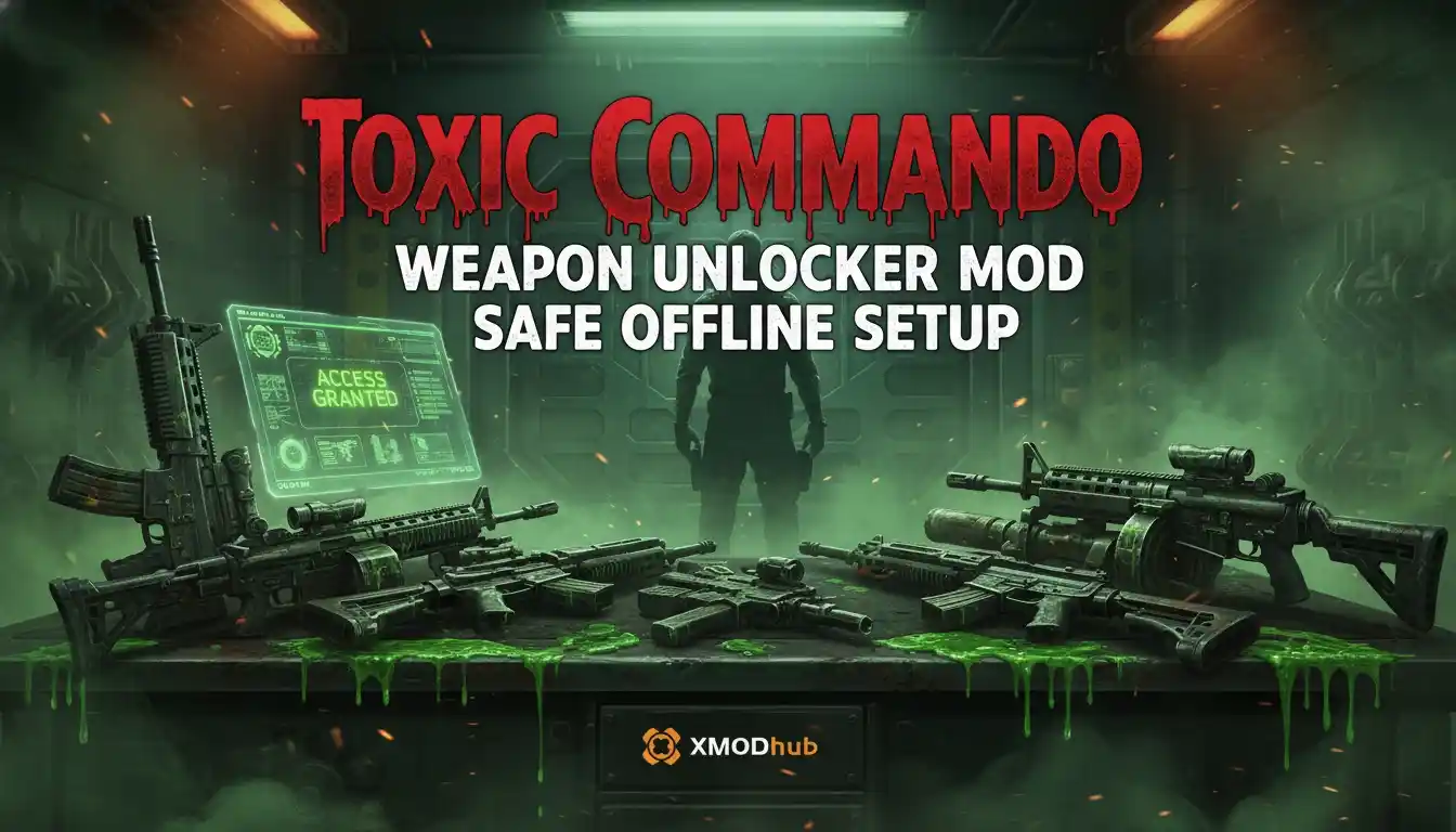 Toxic Commando Weapon Unlocker Mod Safe Offline Setup