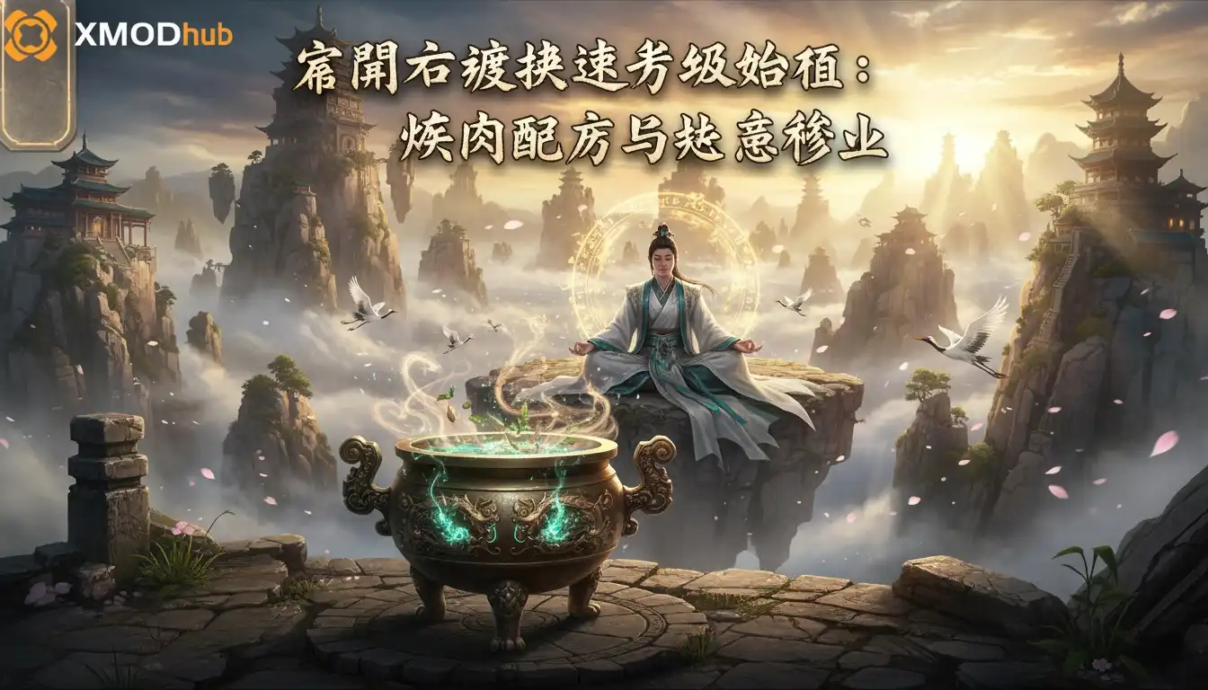 宗門起源快速升級指南：煉丹配方與加速修仙