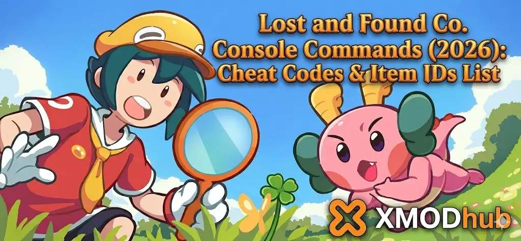 Lost and Found Co. console commands and cheat codes guide