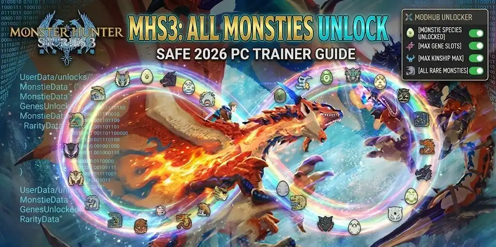 MHS3 Trainer for All Monsties Unlock: Safe 2026 Guide
