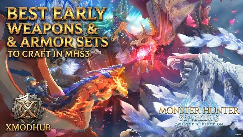 Руководство по лучшему начальному оружию и броне в MHS3