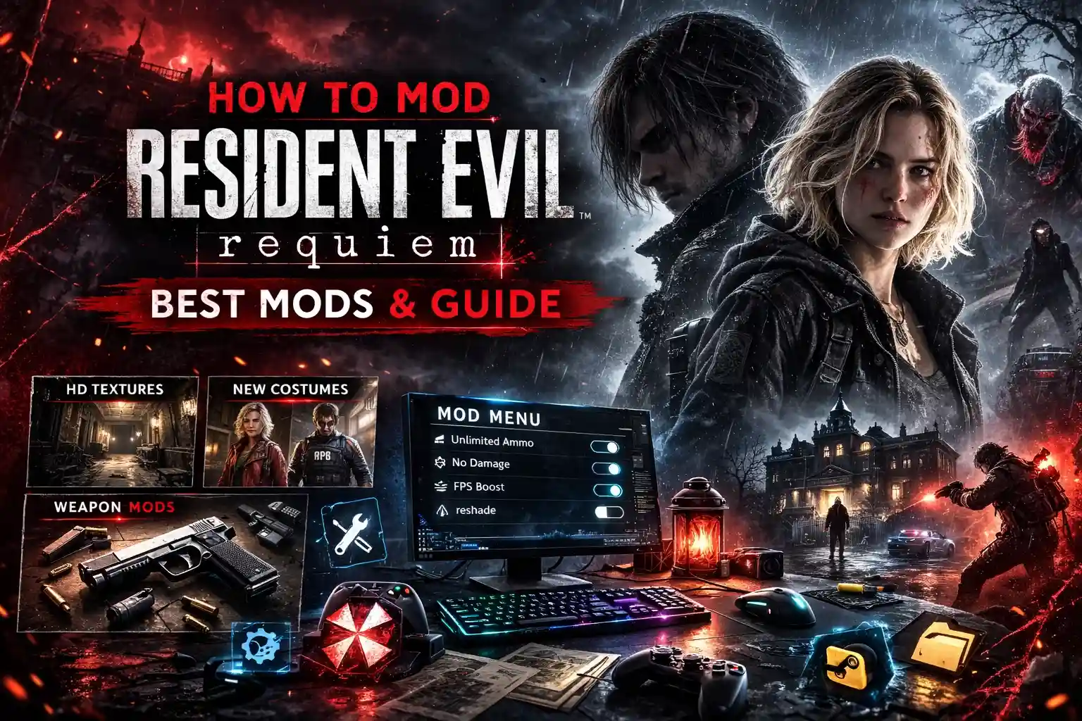 How to Mod Resident Evil Requiem: Best Mods & Guide