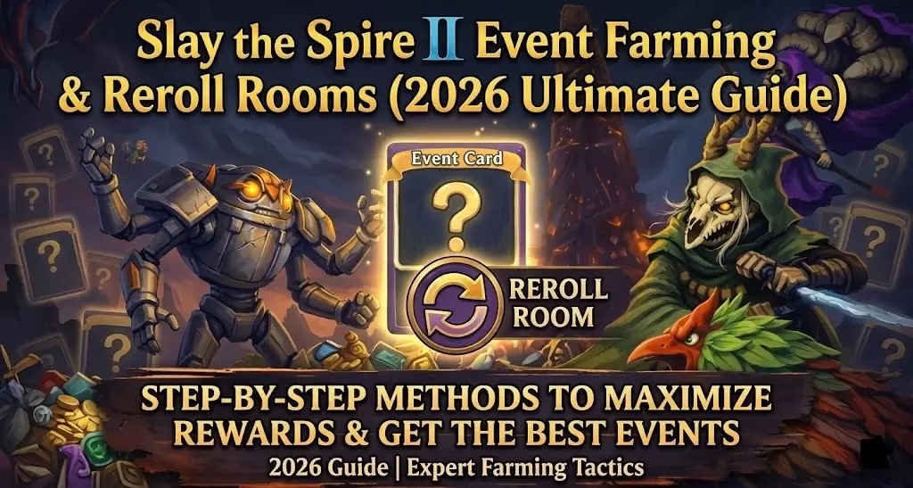 Slay the Spire 2 Event Farming: How to Reroll Rooms