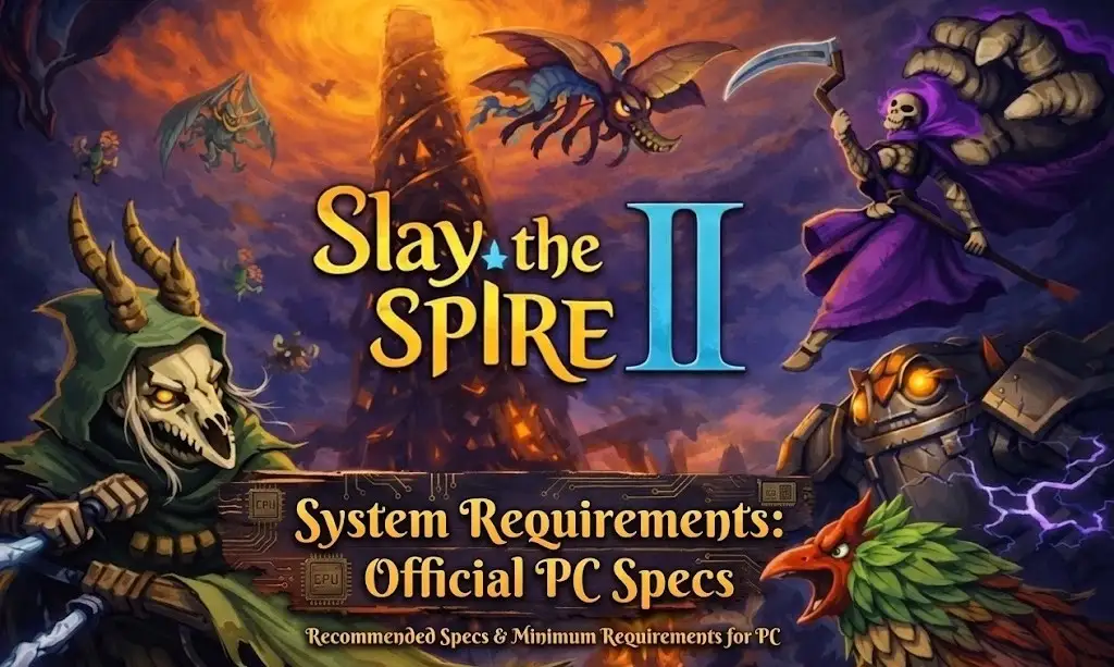 Slay the Spire 2 System Requirements: Official PC Specs