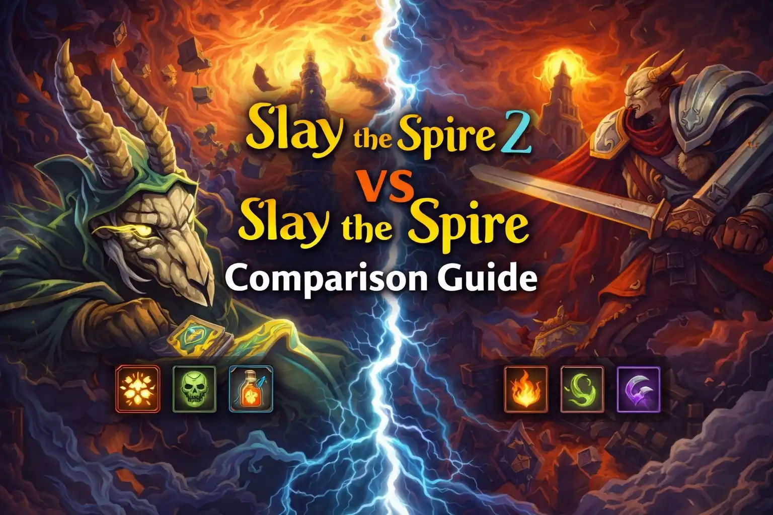 Slay the Spire 2 vs Slay the Spire Comparison Guide