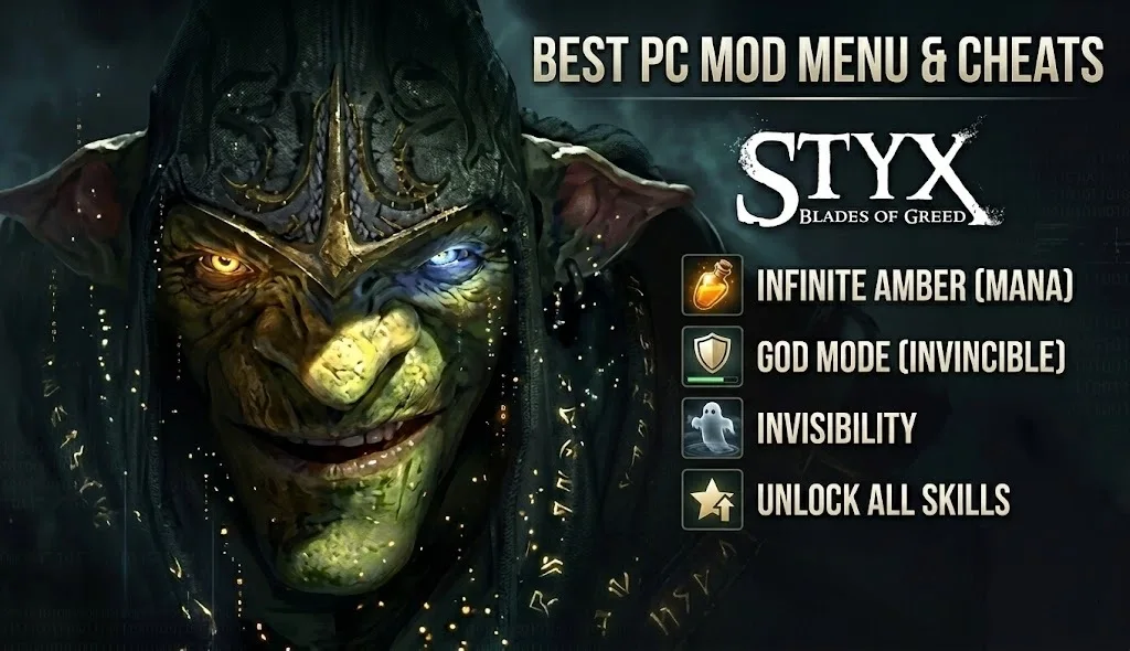 Styx: Blades of Greed Mod Menu: Best PC Cheats