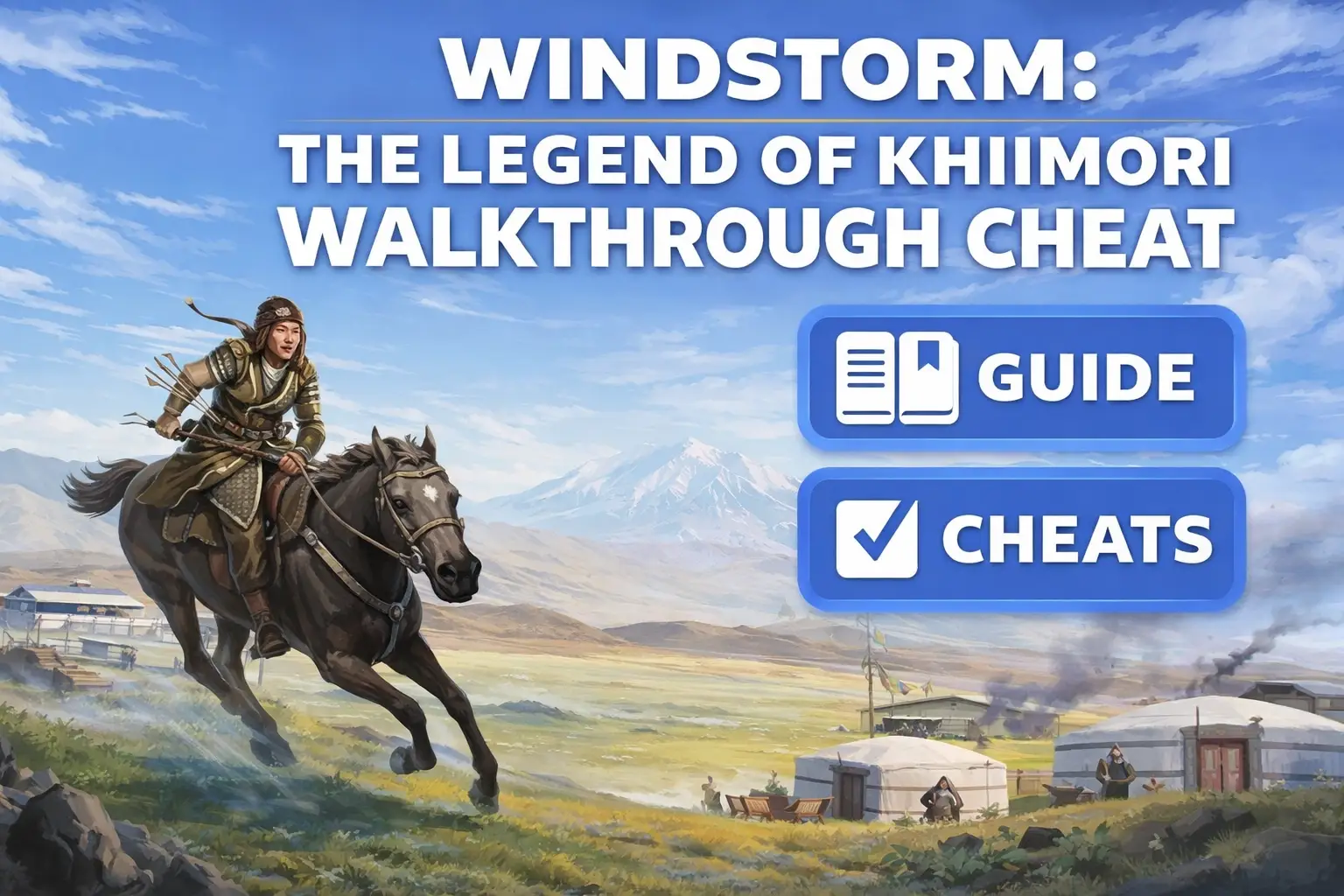 Windstorm: The Legend of Khiimori Walkthrough Cheat