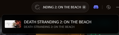 DEATH STRANDING 2: ON THE BEACH SEARCH