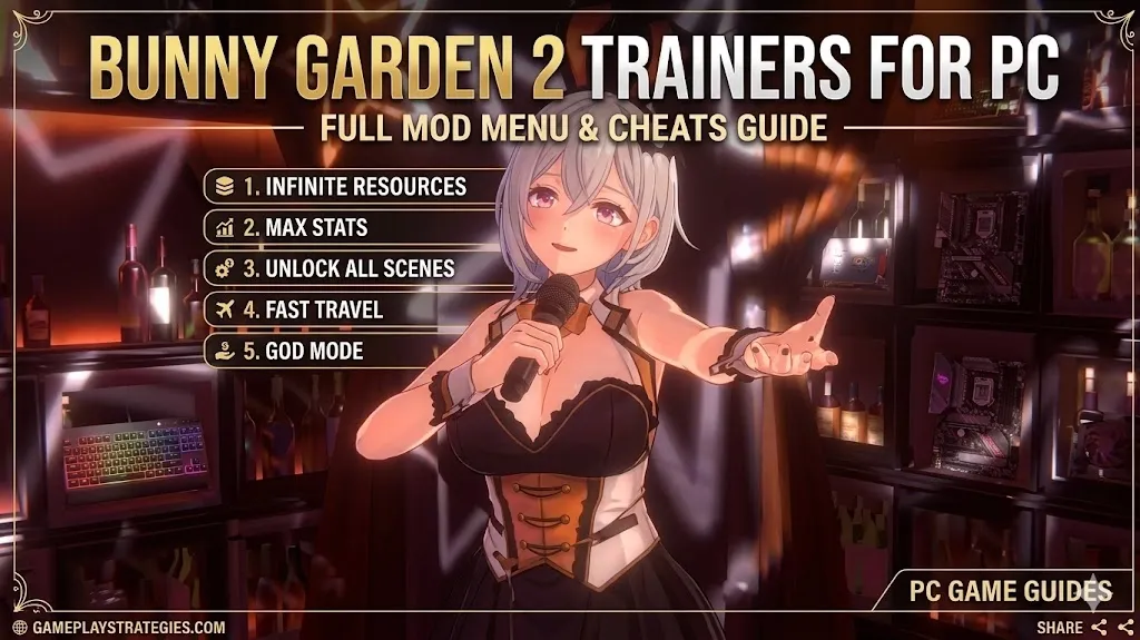 BUNNY GARDEN 2 Trainers for PC: Full Mod Menu & Cheats