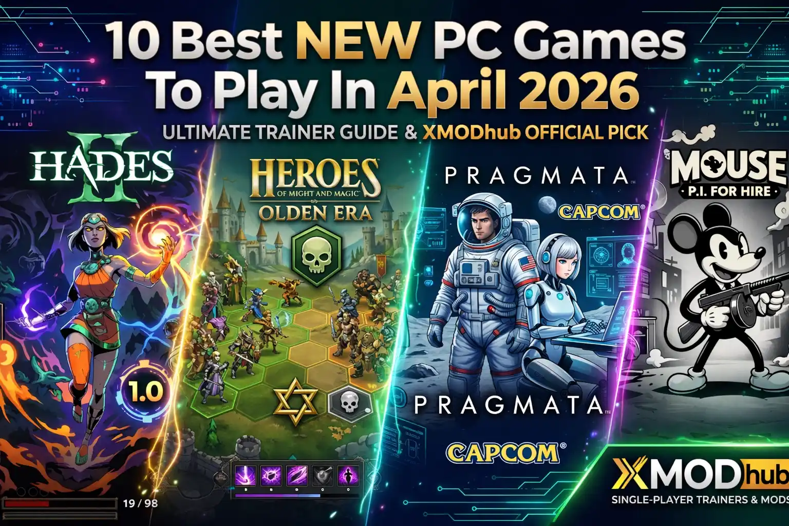 Best PC Games April 2026: Top 10 New Releases & Game Mods