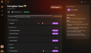 Choose XMODHUB for Corruption Town