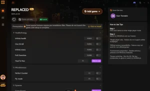Choose XMODHUB for REPLACED