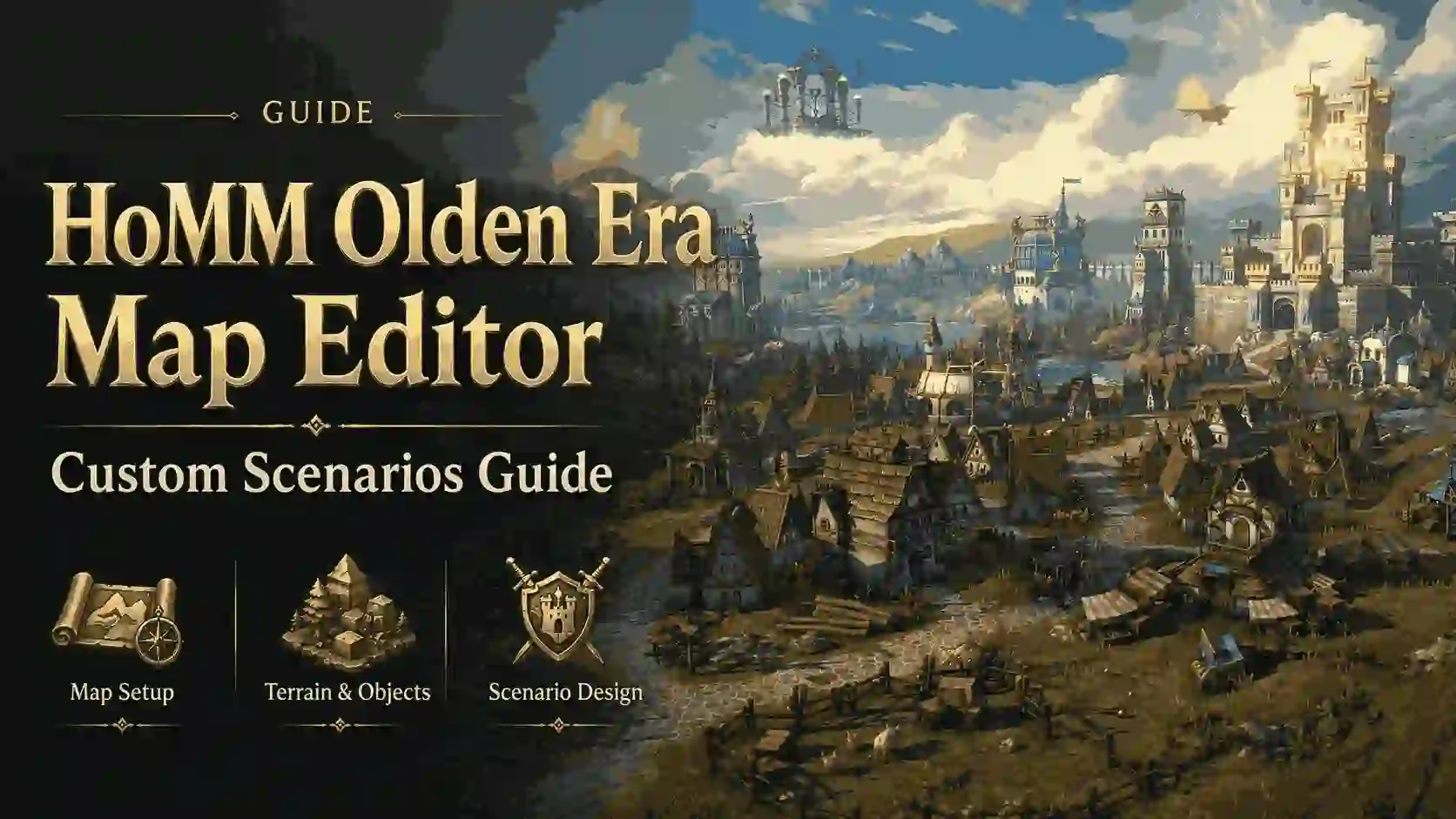 HoMM Olden Era Map Editor: Custom Scenarios Guide