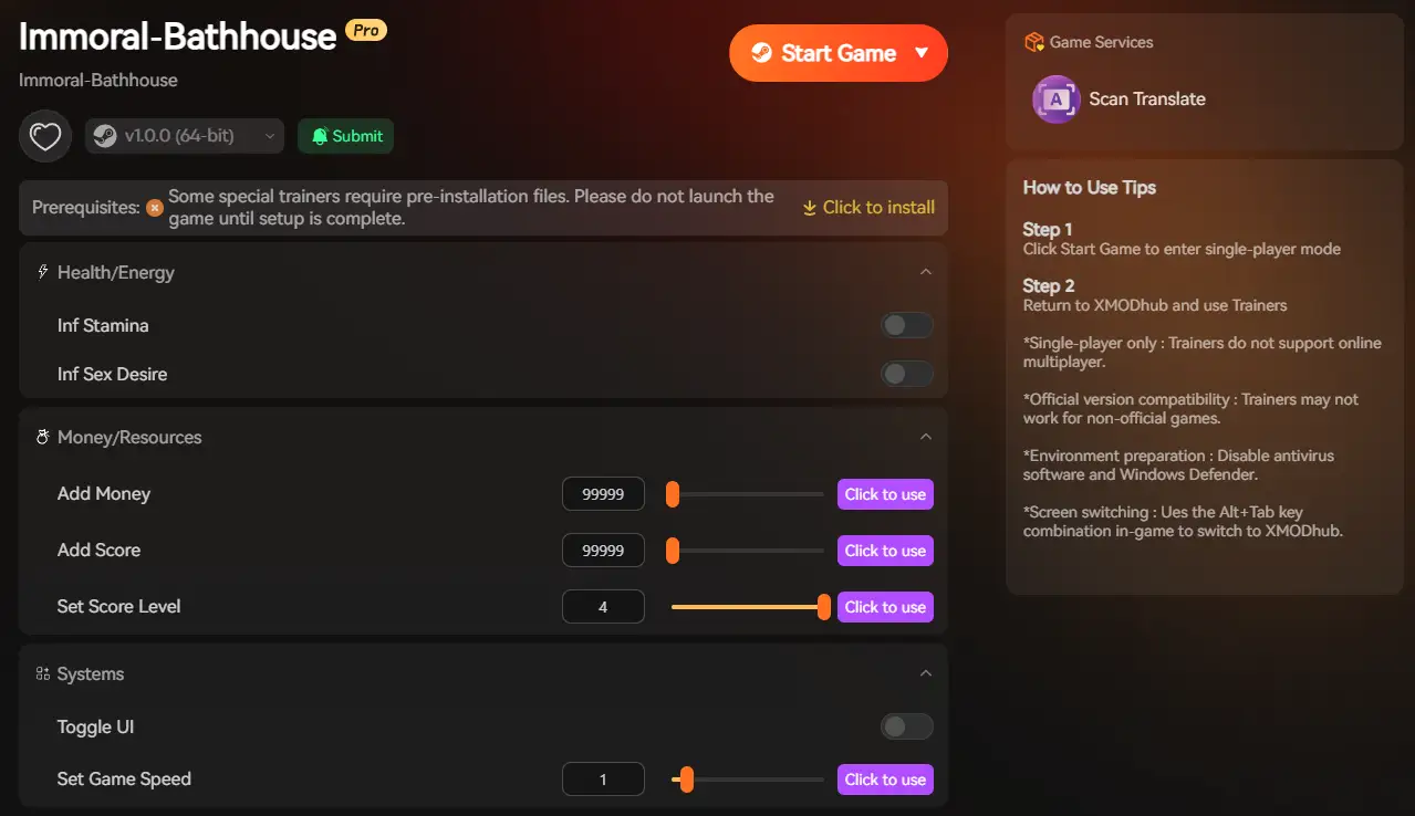 Immoral-Bathhouse mods