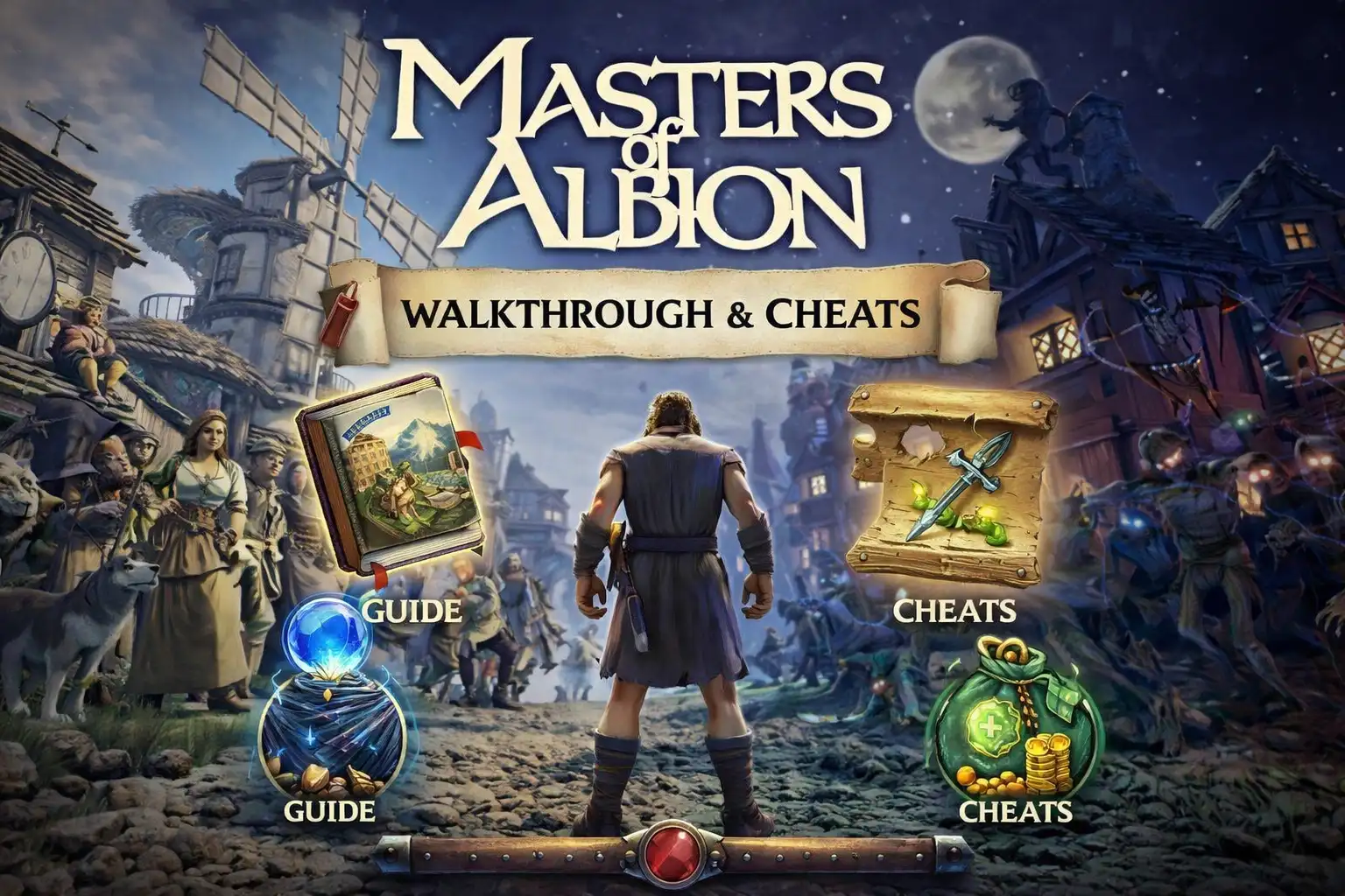 Masters of Albion Walkthrough Cheats: PC Guide