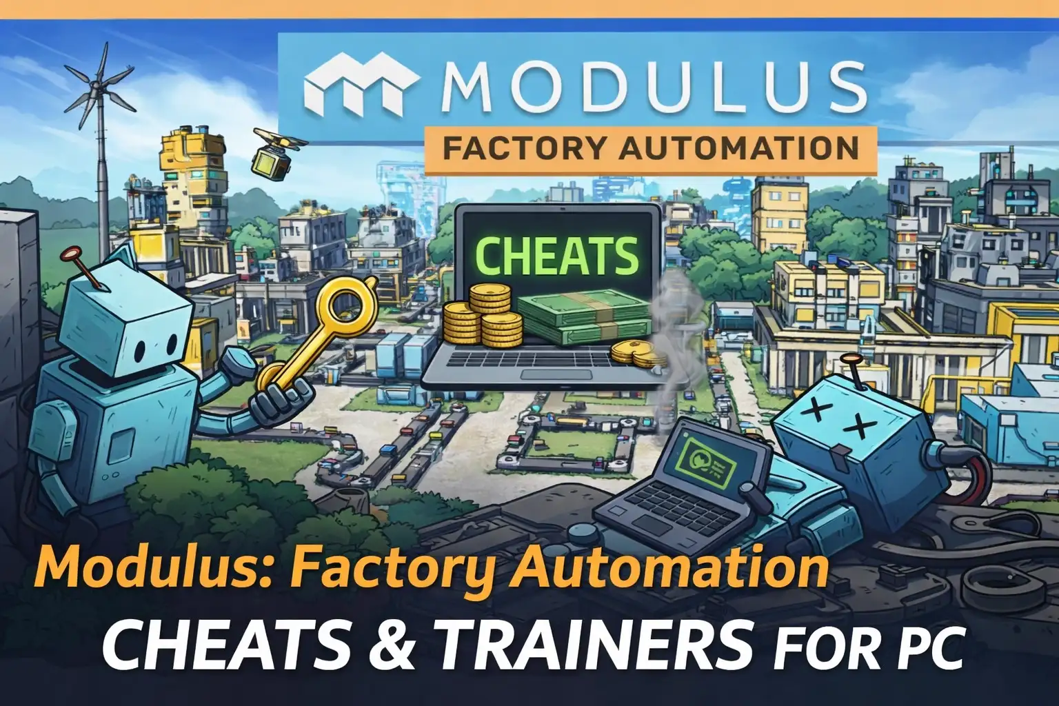 Modulus: Factory Automation Cheats & Trainers for PC