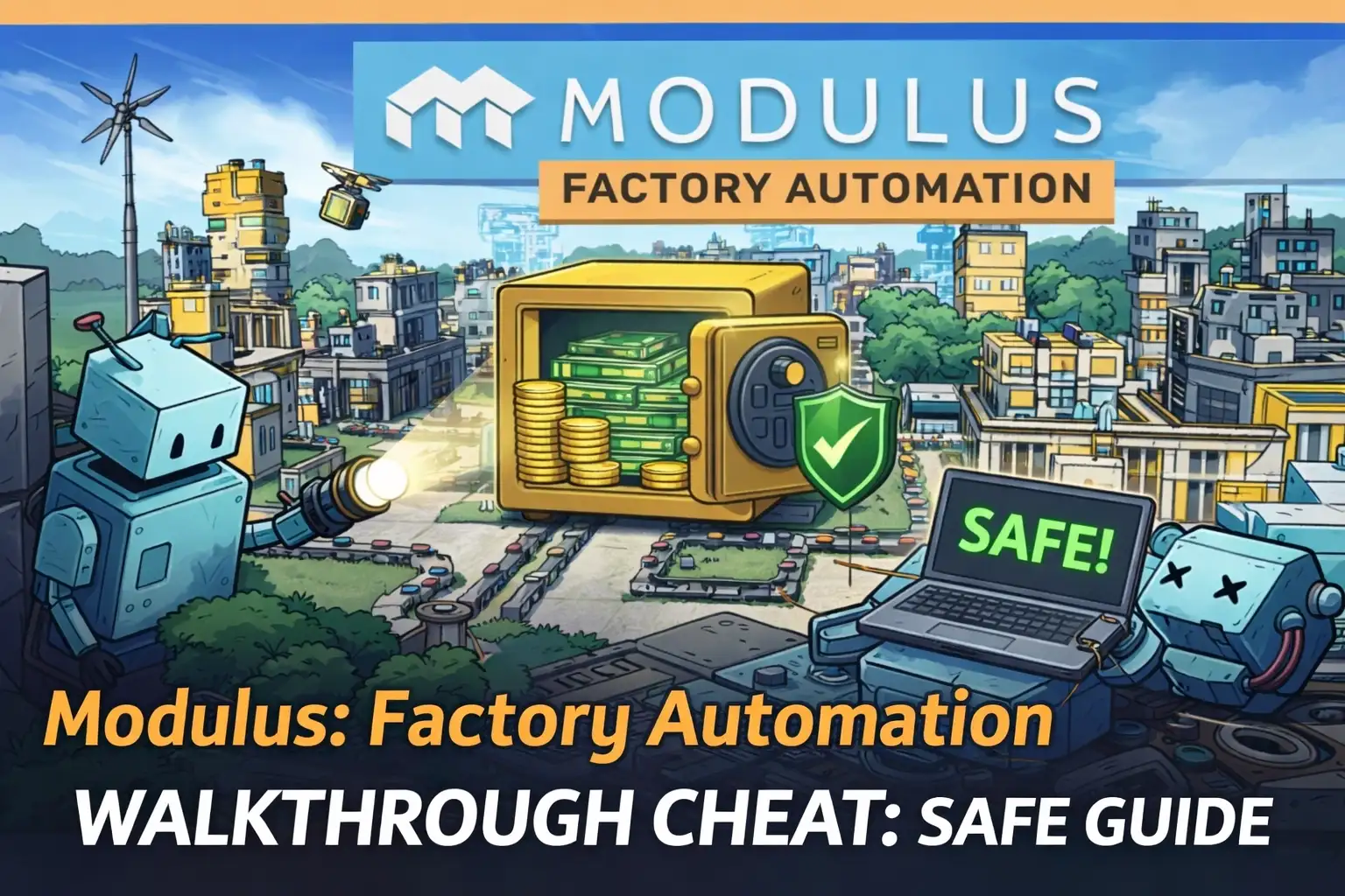 Modulus: Factory Automation Walkthrough Cheat: Safe Guide